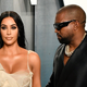 Kim Kardashian and Kanye West attend the 2020 Vanity Fair Oscar Party on February 09, 2020.